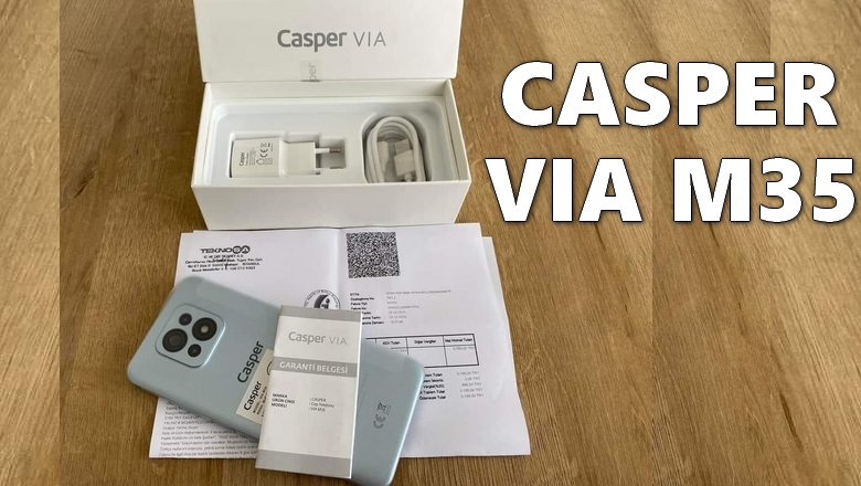 Casper Via M35 Kutu İçeriği